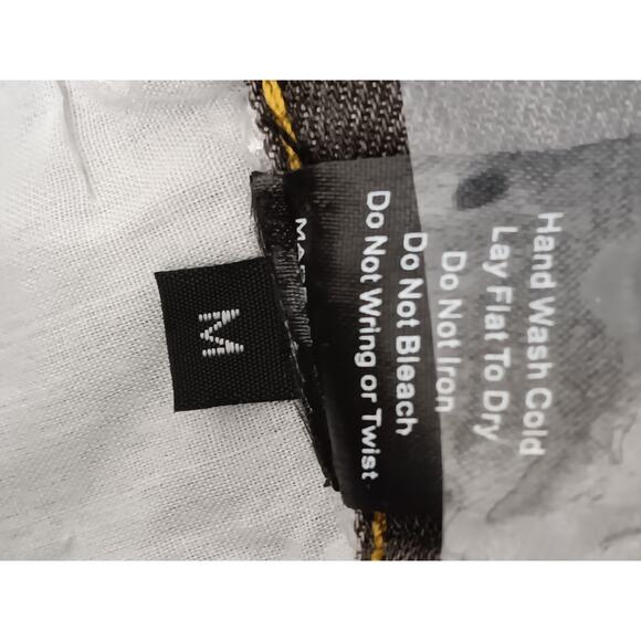 New POL Bleached Black Denim Jogger Pants M | High Waist Ombre Fade SZ M - Picture 12 of 16